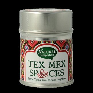 Natural Temptation Épices Tex Mex bio Natural Temptation - Boîte de 40 g