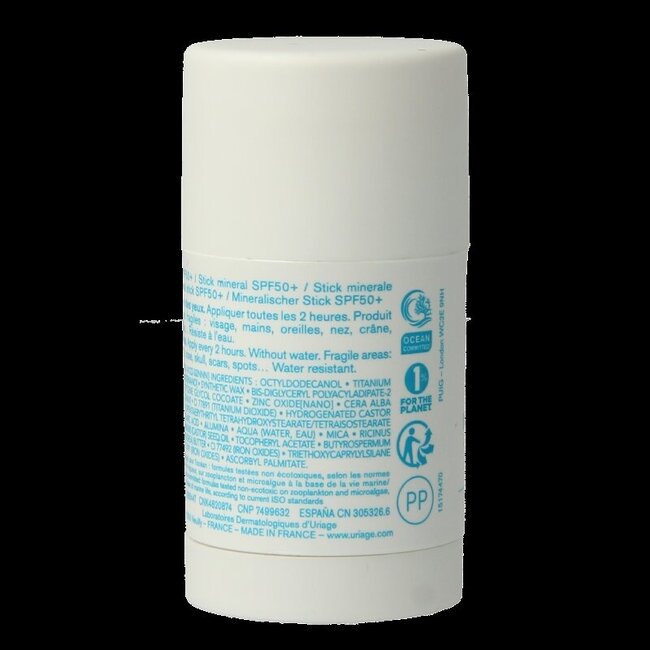 Uriage Bariesun SPF50+ stick mineral 18 Gram