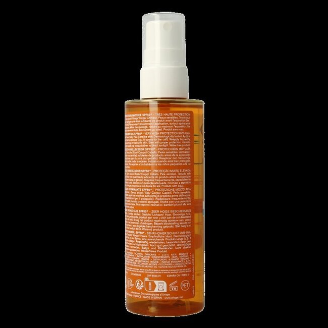 Uriage Bariesun SPF50+ olie 200 Milliliter