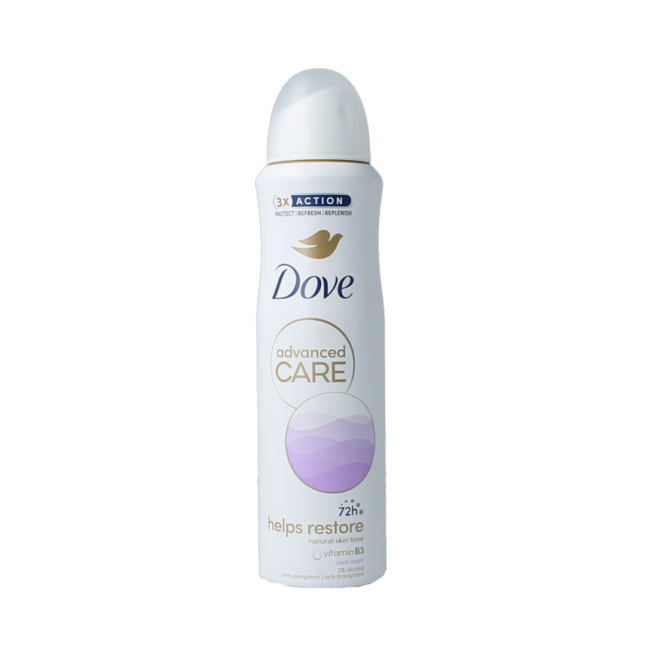 Dove Deodorant spray advanced care clean touch 150 Milliliter