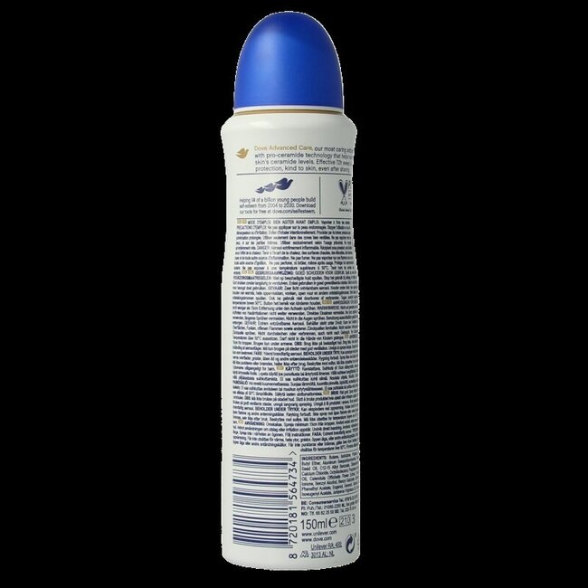 Dove Déodorant spray original 150 ml