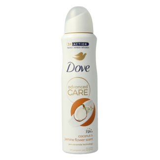 Dove Dove Deodorant spray advanced coconut & jasmine 150 Milliliter