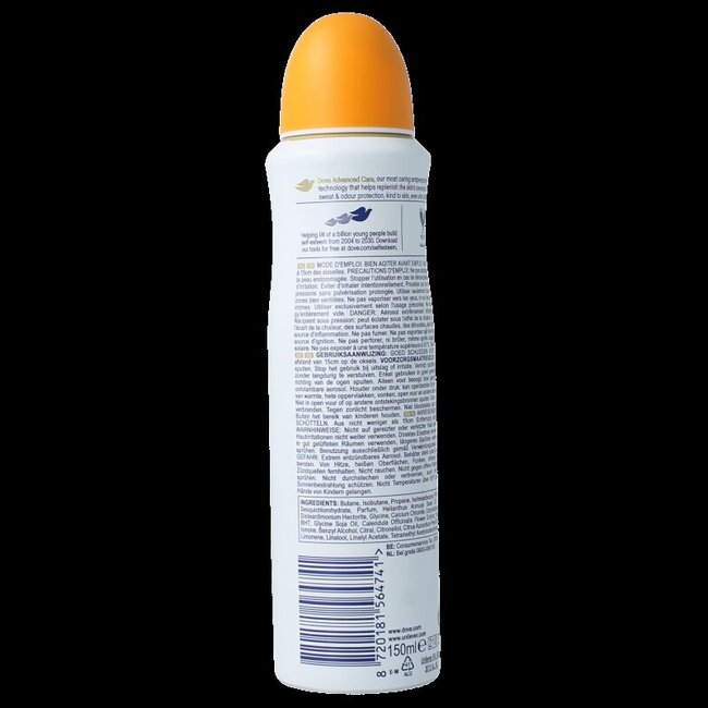 Dove Déodorant spray Go Fresh fruit de la passion & citronnelle 150 ml