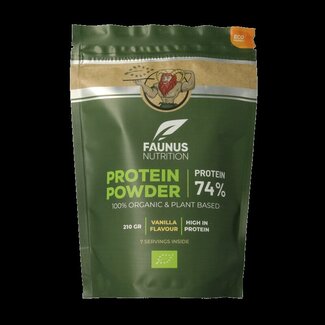 Faunus Nutrition Faunus Nutrition Protéine fermentée vanille bio 210 Grammes