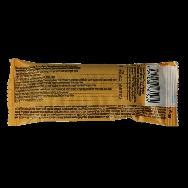 Bombus Raw energy bar peanut & dates 50 Gram