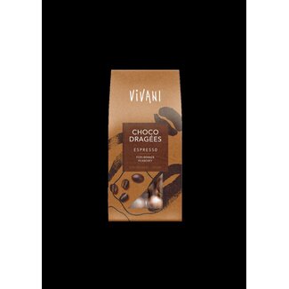 Vivani Vivani Dragées Choco Espressio Bio 75 Grammes