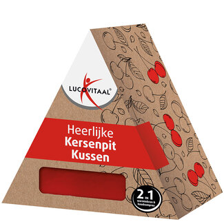 Lucovitaal Kersenpit kussen vierkant 1 Stuks