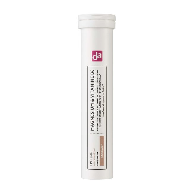 DA Magnesium bruis citrus 20 Bruistabletten