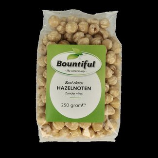 Bountiful Bountiful Hazelnoten blank 250 Gram