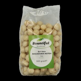 Bountiful Bountiful Macadamia noten 500 Gram