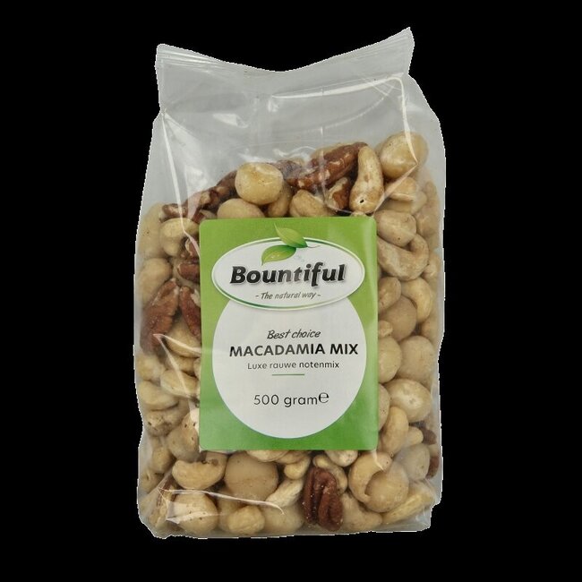 Bountiful Macadamia mix 500 Gram