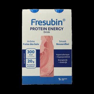 Fresubin Fresubin Protein bosaardbei 200ml 4 Stuks