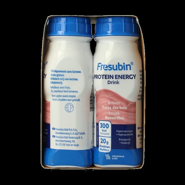 Fresubin Protein bosaardbei 200ml 4 Stuks