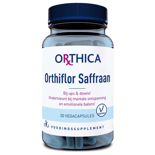 Orthica Orthiflor saffraan 30 Vegetarische capsules