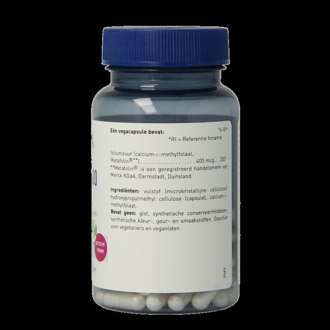 Orthica Foliumzuur 400 90 Vegetarische capsules