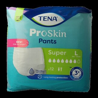 Tena Tena ProSkin Pants Super Taille L - 12 pièces