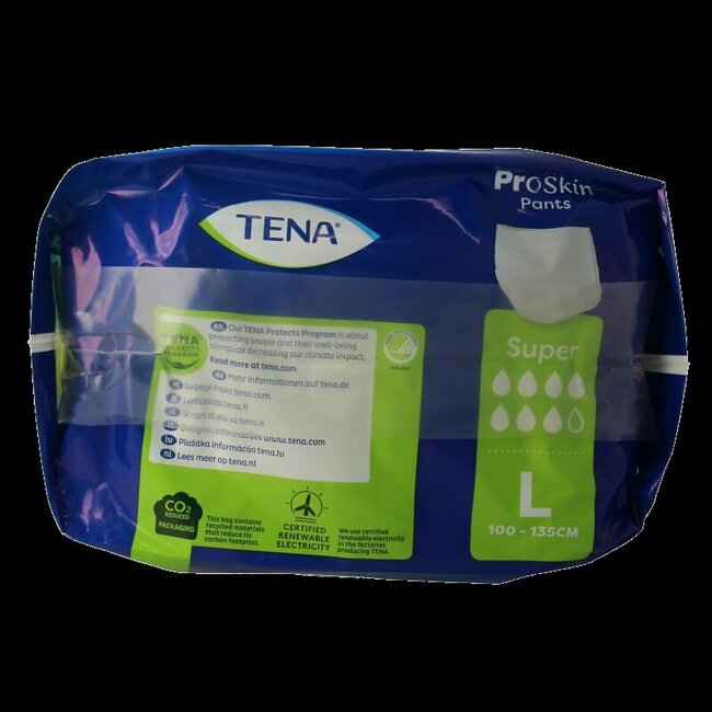 Tena ProSkin Pants Super Taille L - 12 pièces