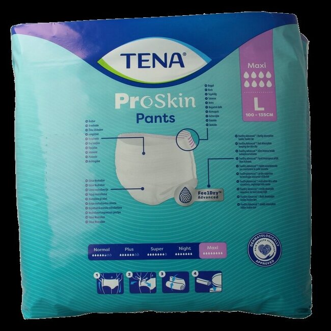 Tena Proskin pants maxi L 10 Stuks