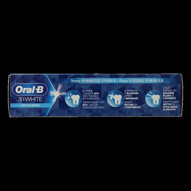 Oral B Tandpasta 3D white arctic fresh 75 Milliliter