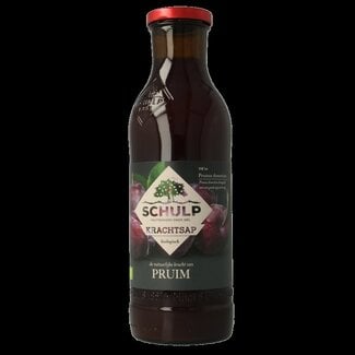 Schulp Schulp Krachtsap pruimensap puur bio 750 Milliliter