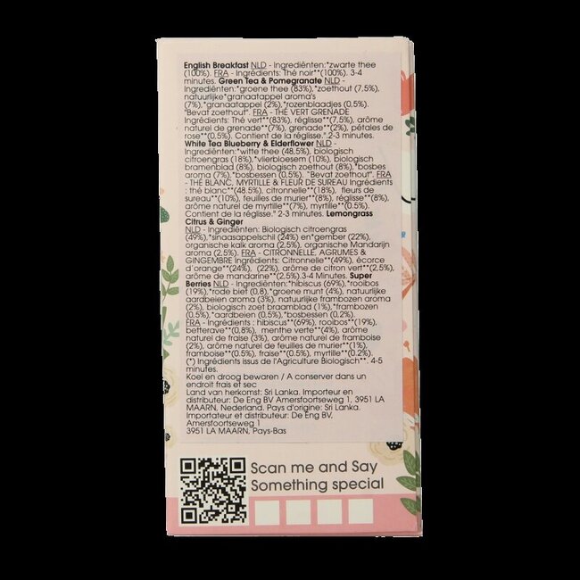 English Tea Shop For you bio 20 sachets