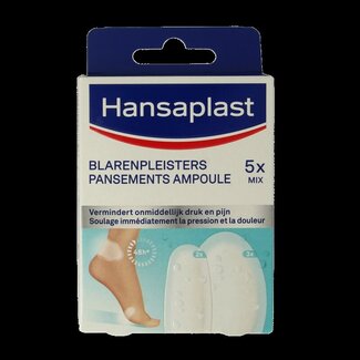 Hansaplast Blaarpleisters SOS mix pack 5 Stuks