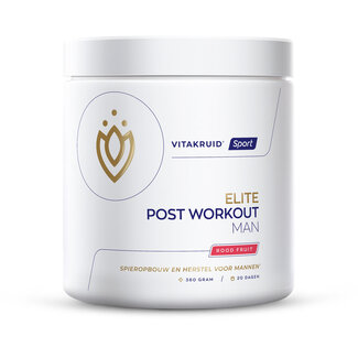 Vitakruid Vitakruid Elite post workout man BCAA 4:1:1 & elektrolyten 360 Gram