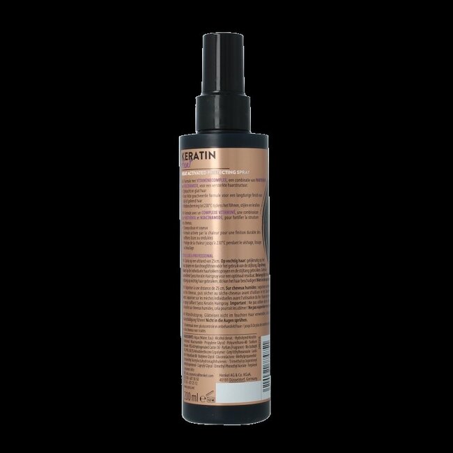 Syoss Keratine heatprotection spray 200 Milliliter