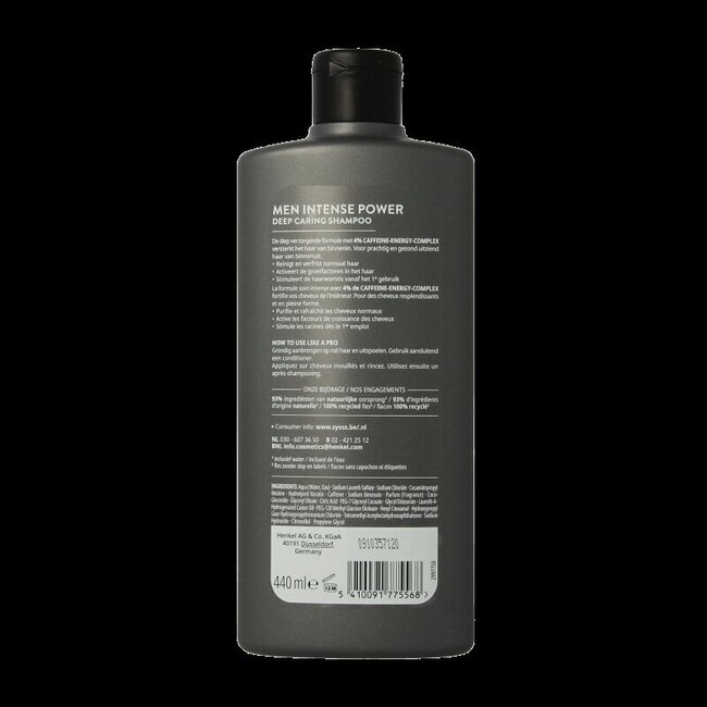 Syoss Shampoo men power 440 Milliliter