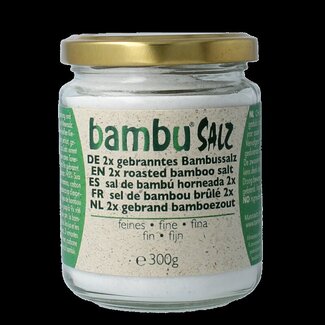 Amanprana Amanprana Bambu zout fijn 300 Gram