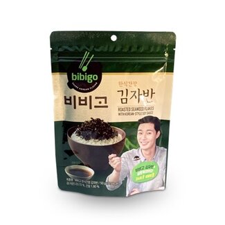 Bibigo Bibigo Crunchy zeewier vlokken 50 Gram
