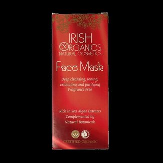 Irish Organics Masque facial Irish Organics aux algues sans parfum bio 75 Millilitres