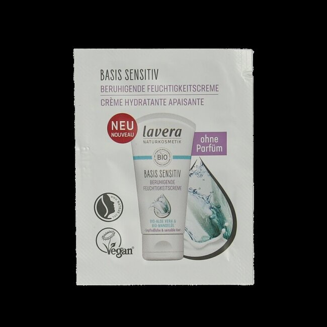 Sample basis sensitive moisturizing cream bio 100 Stuks