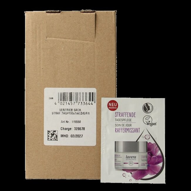 Lavera Sample firming daycream bio 100 Stuks