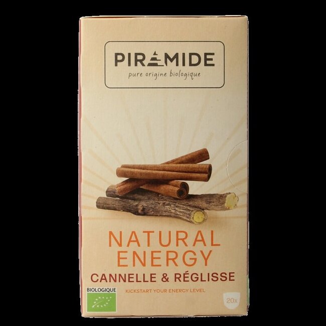 Piramide Natural energy bio 20 Zakjes