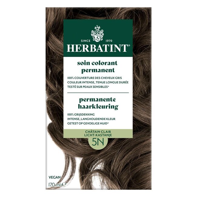 Herbatint 5N Licht kastanje 170 Milliliter