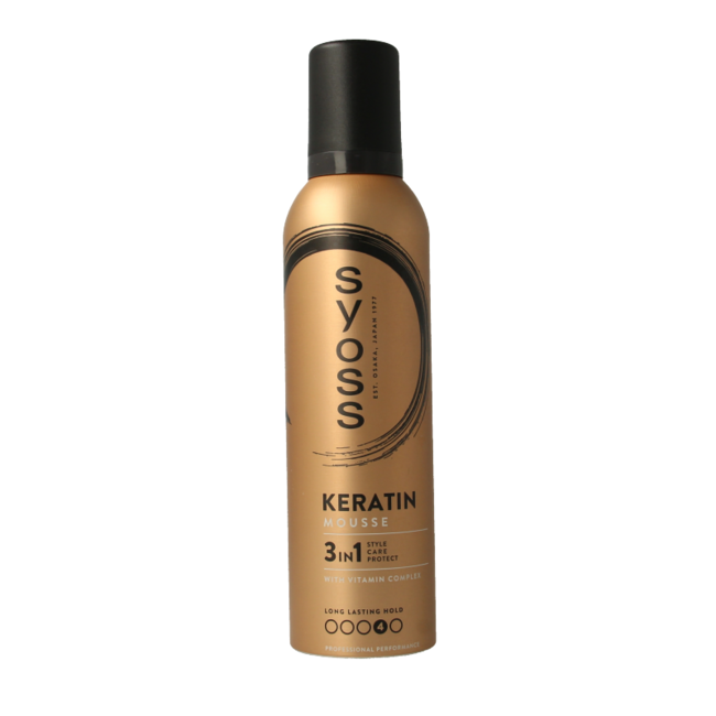 Mousse keratin 250 Milliliter