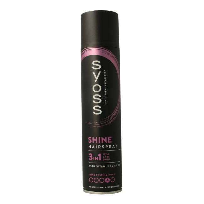 Hairspray shine 300 Milliliter