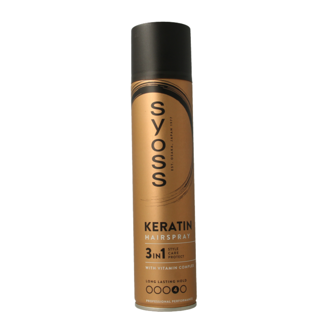 Hairspray keratin 300 Milliliter