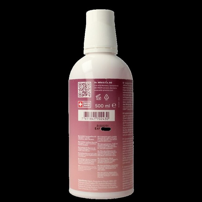 Wild Depurdent clean & polish mondwater 500 Milliliter