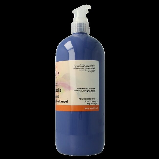 Volatile Massageolie winteravond 1 Liter