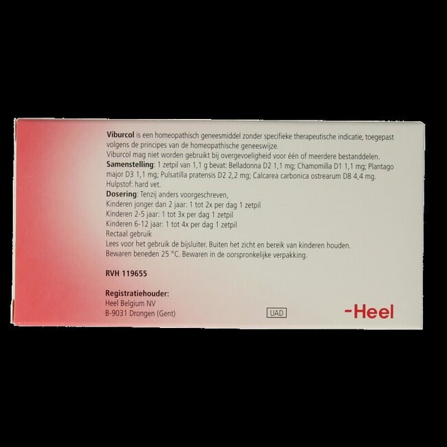 Heel Viburcol H 6 Zetpillen