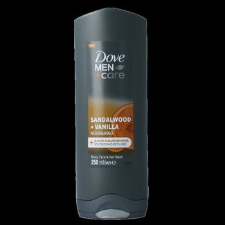 Dove Gel douche Dove Men+Care bois de santal et vanille 250 ml