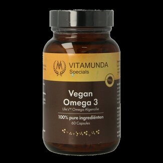 Vitamunda Vitamunda Omega 3 vegan 60 Capsules