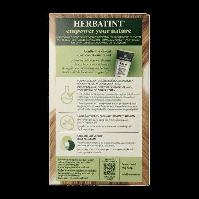 Herbatint 8D Blond clair doré 170 ml