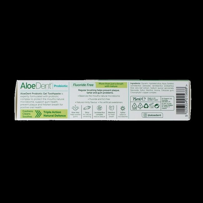 Dentifrice probiotique Aloe Dent 75 ml