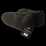 Slof dames teddy antraciet 37/38 1 Paar