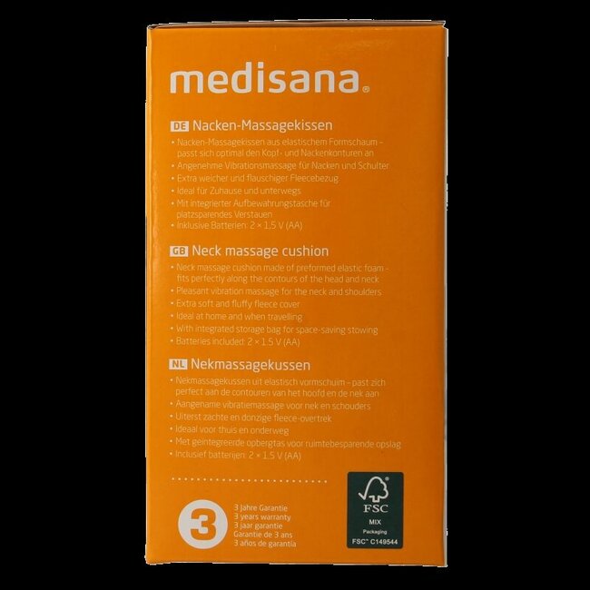Medisana Nekmassagekussen NM870 1 Stuks