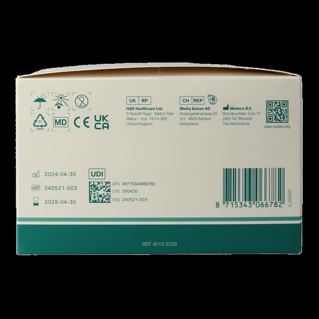 Klinifix Hydrofiel windsel 4m x 8cm 20 Stuks