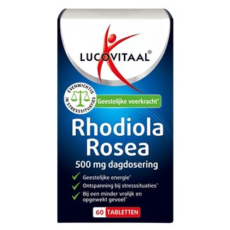 Lucovitaal Rhodiola rosea 60 Tabletten